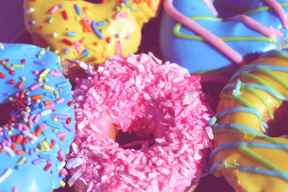 colorful donuts